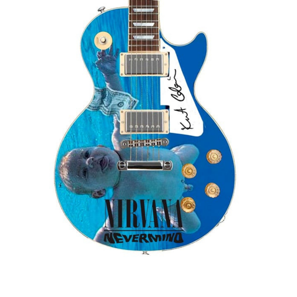 Nirvana - Nevermind Miniature Guitar