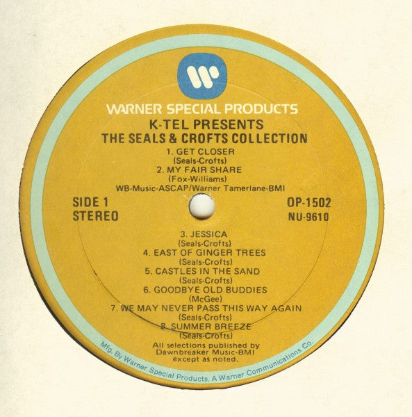 Seals & Crofts - The Seals & Crofts Collection Vinyl LP (Used)