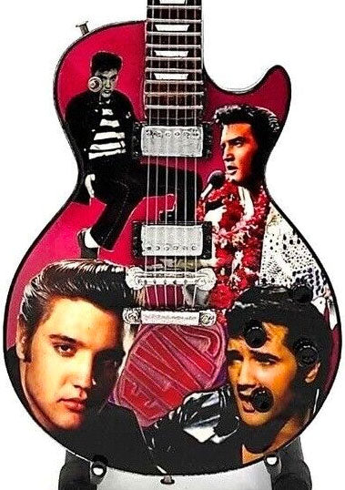 Elvis Presley - Elvis Red Tribute Miniature Guitar