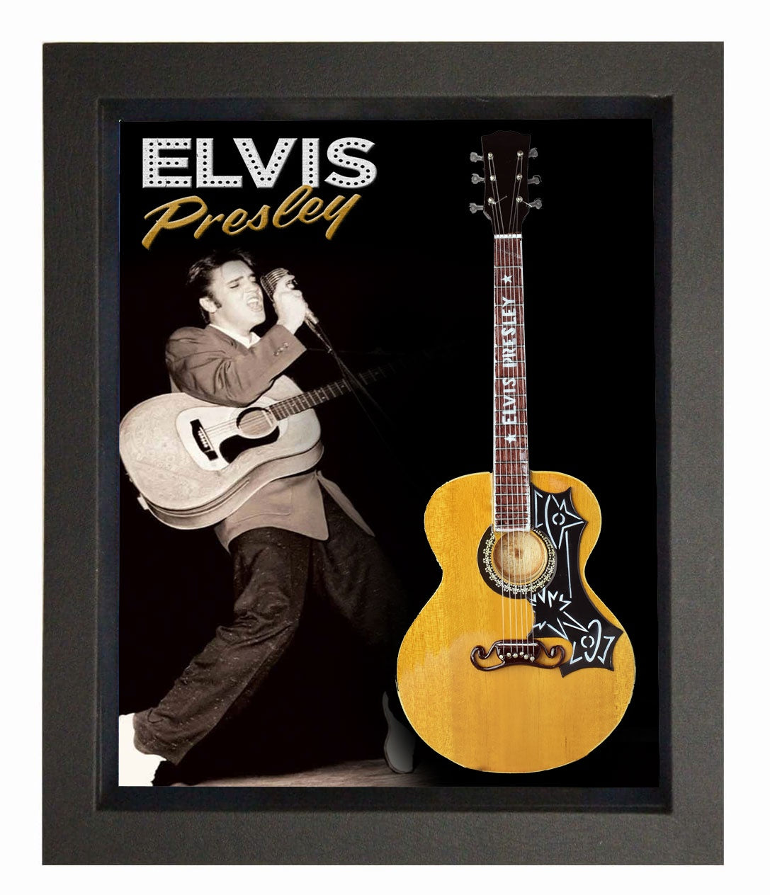 Elvis Presley - Elvis & Guitar Shadow Box