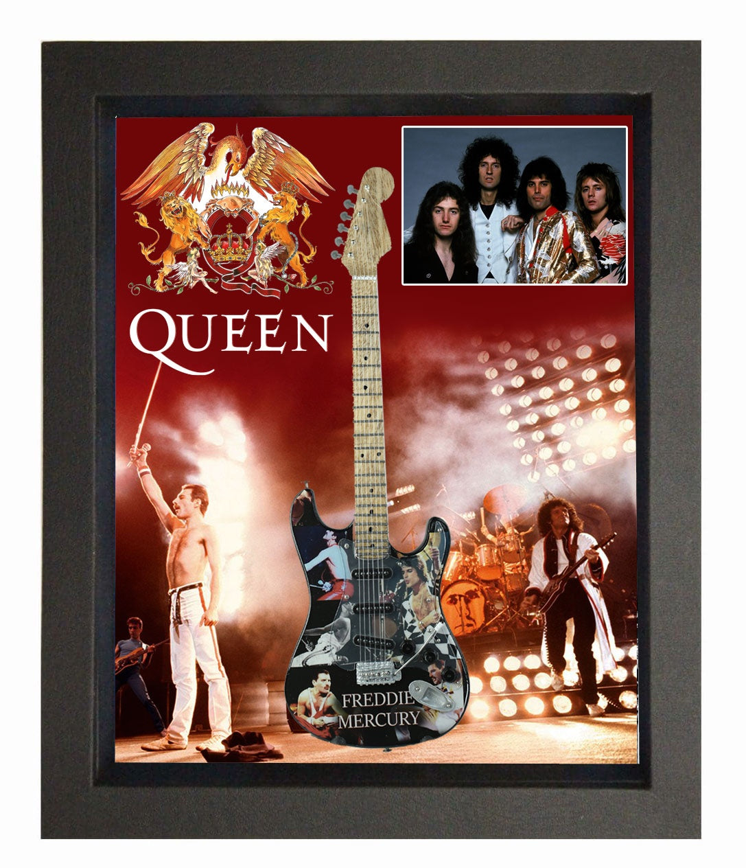 Queen - Crest Shadow Box