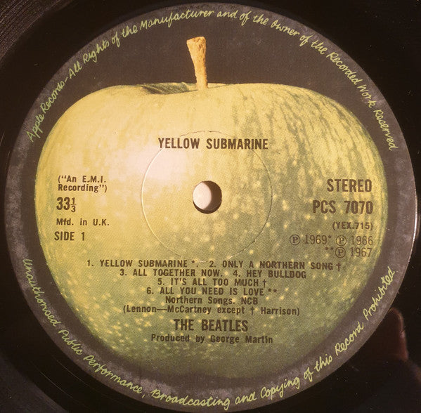 Beatles - Yellow Submarine UK Vinyl LP (Used)