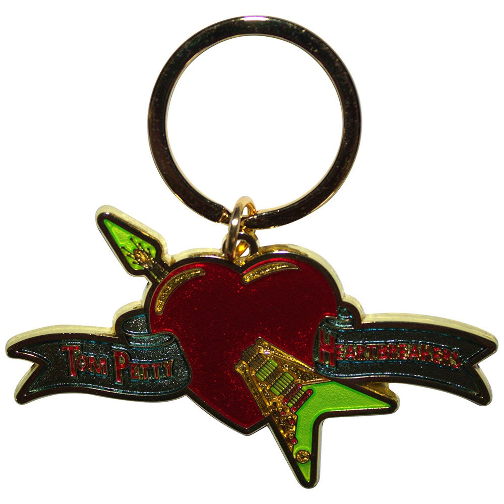 Tom Petty & The Heartbreakers - Flying Heart Keychain