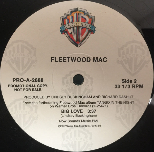 Fleetwood Mac - Big Love Vinyl LP (Used)