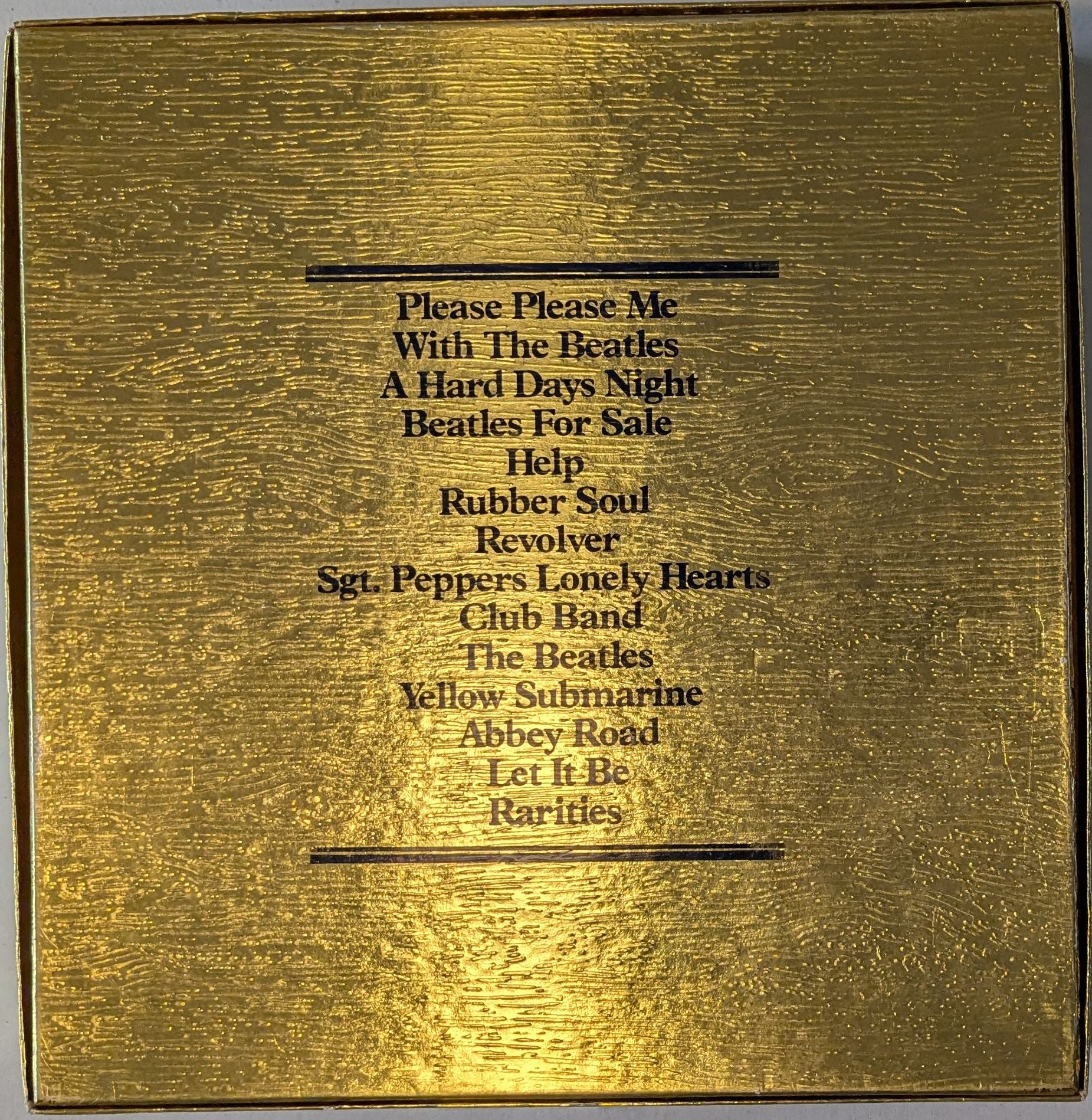 Beatles - The Beatles Collection Numbered Edition Gold Foil Boxset of 13LPs (Used)