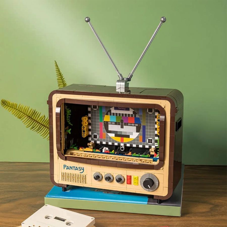 Joyside Series - Retro 1960s Television (1208 Piece Kit)