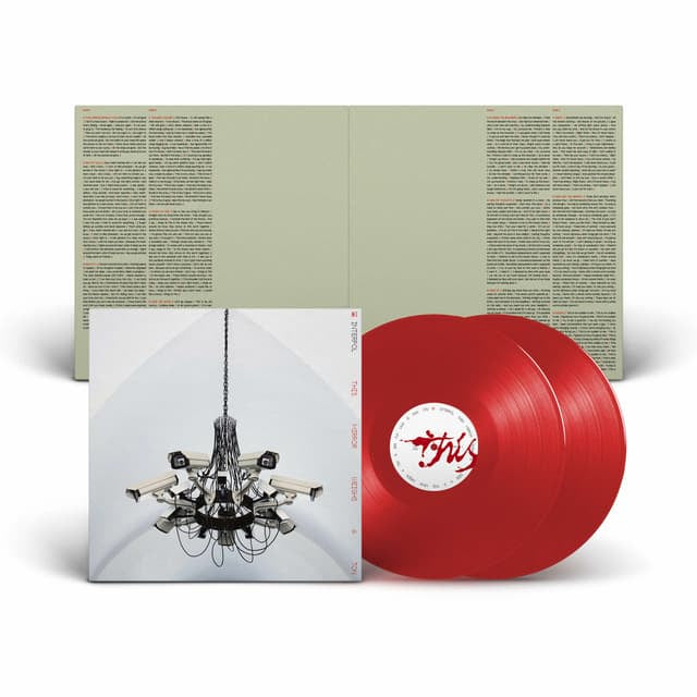 Interpol - This Mirror Weighs A Ton Indie Exclusive Red Coloured Vinyl 2LP