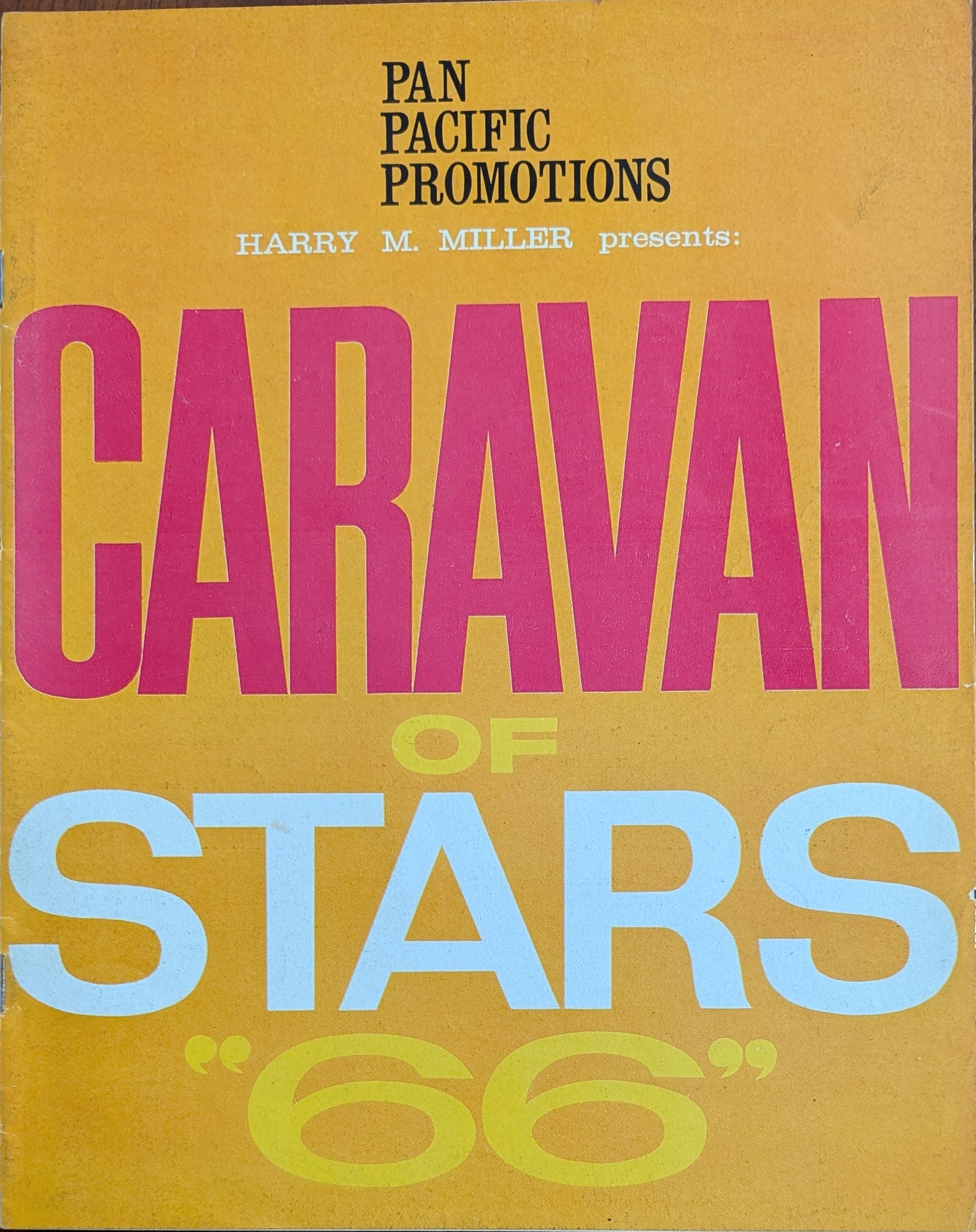 Herman Hemits, Tom Jones & Ray Columbus - Caravan Of Stars '66 Australian Original Concert Tour Program