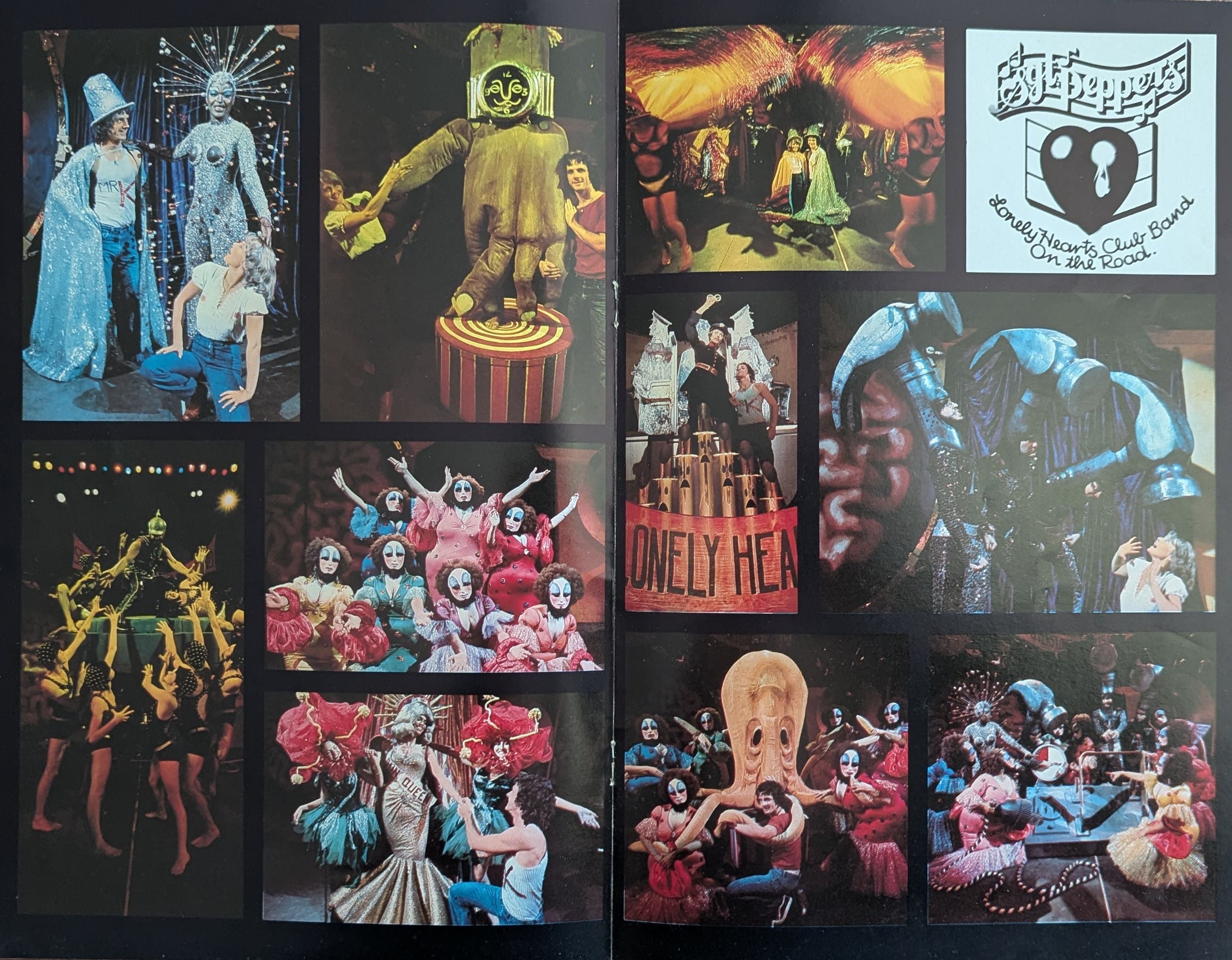 Beatles - Sgt Peppers Lonely Hearts Club Band On The Road Australian Original Program Late 70s