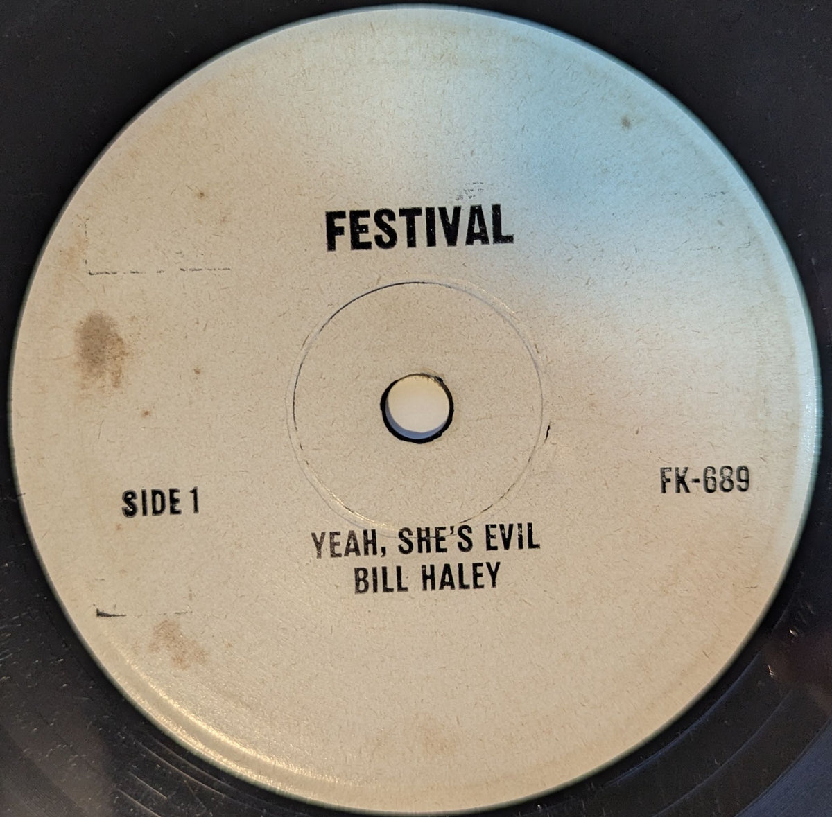 Bill Haley & His Comets - Yeah! She's Evil / The Green Door Festival Promo 7" Vinyl Single