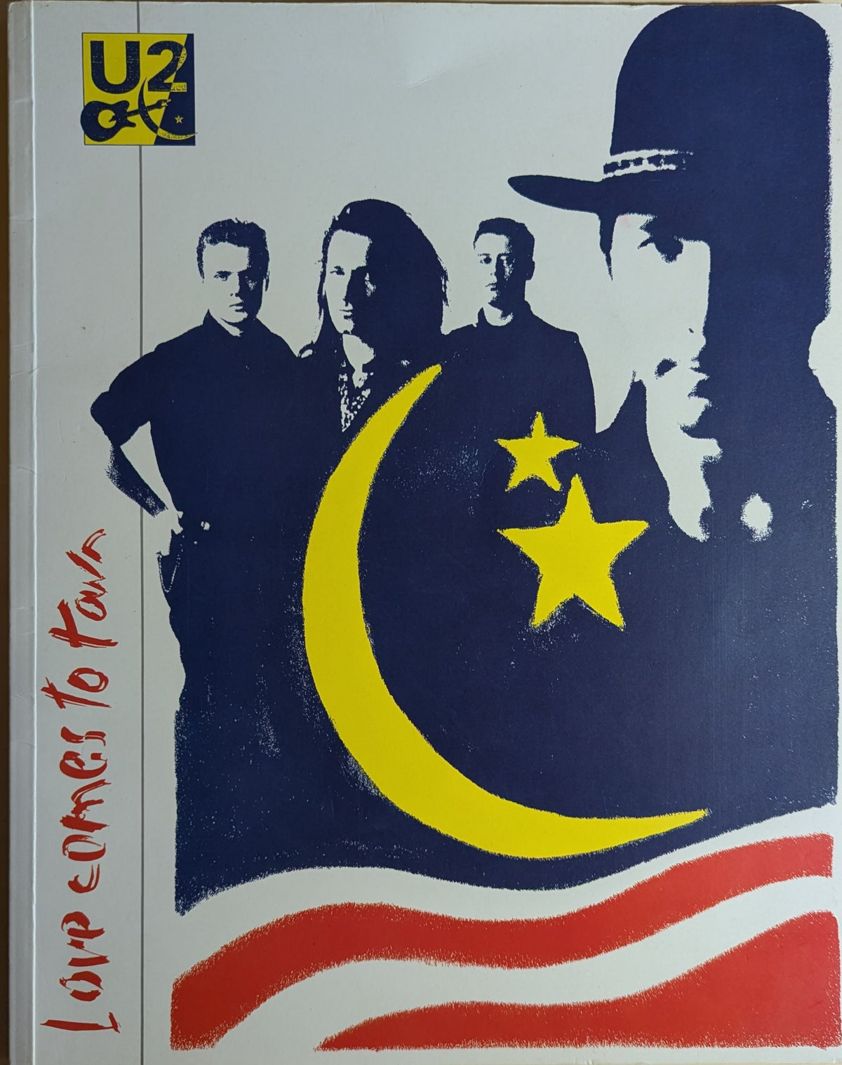 U2 - Love Comes To Town 1989 Original Concert Tour Program