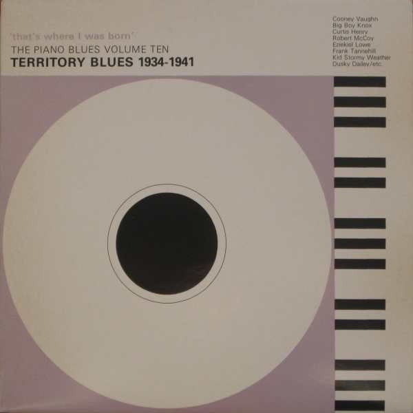 Various Artists - That's Where I Was Born (Territory Blues 1934-1941) Vinyl LP (Used)