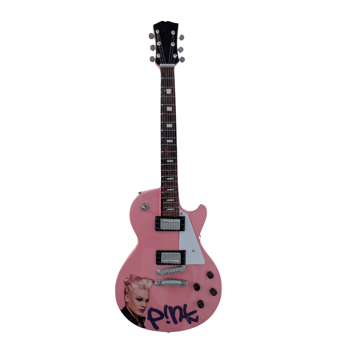 Pink - Miniature Guitar with Stand & Case