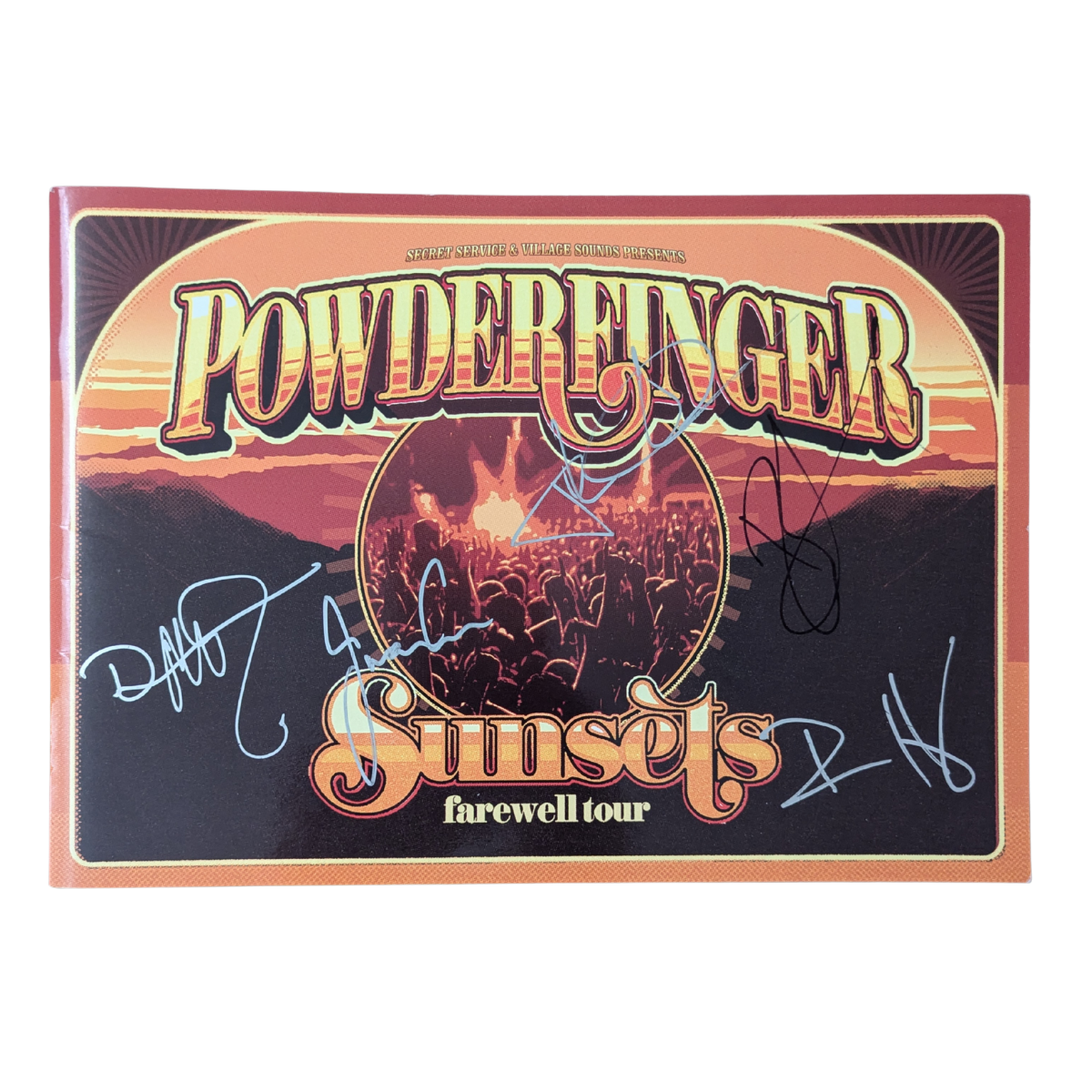 Powderfinger - Autographed Sunsets Farewell Tour Program