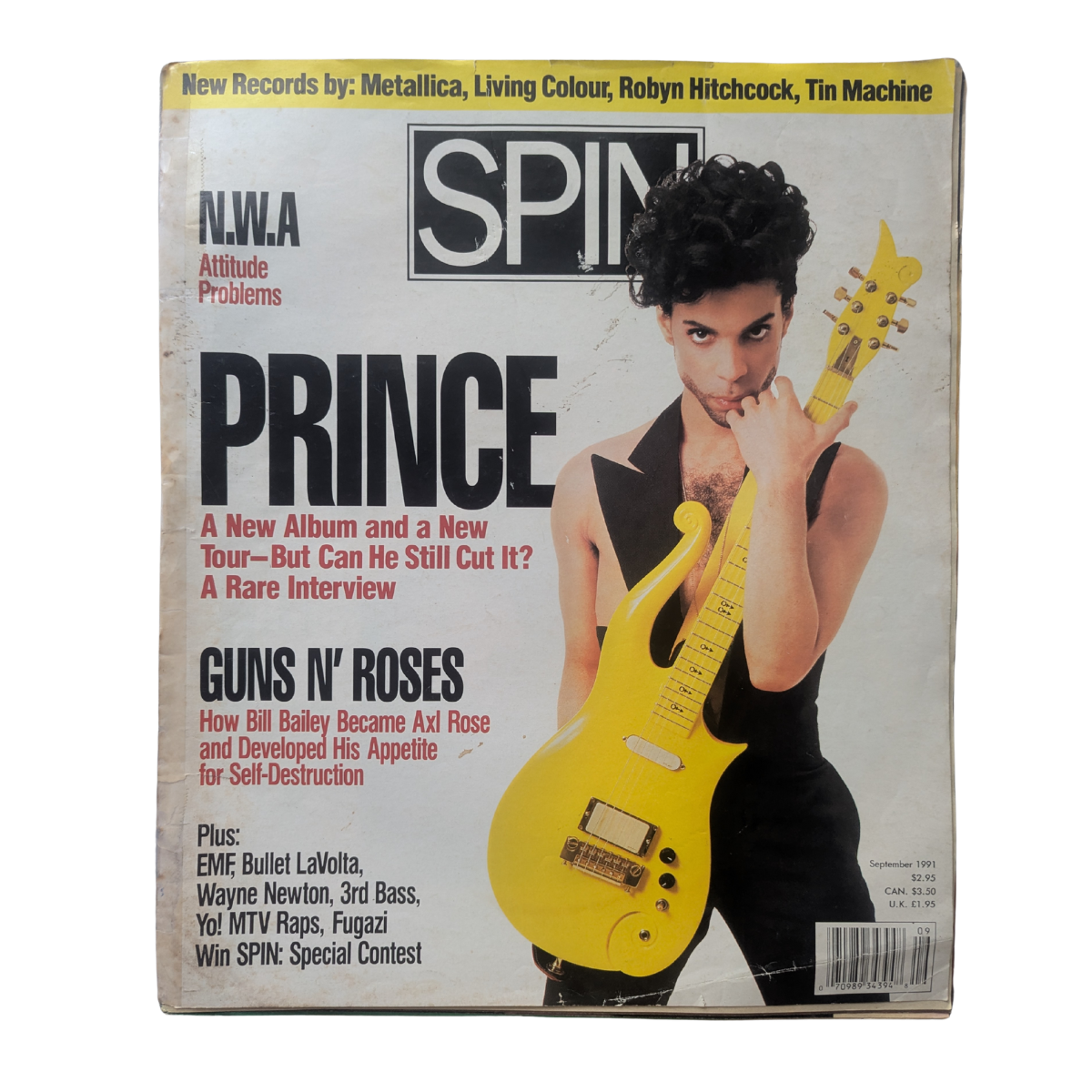 Spin Magazine - Prince September 1991 Issue