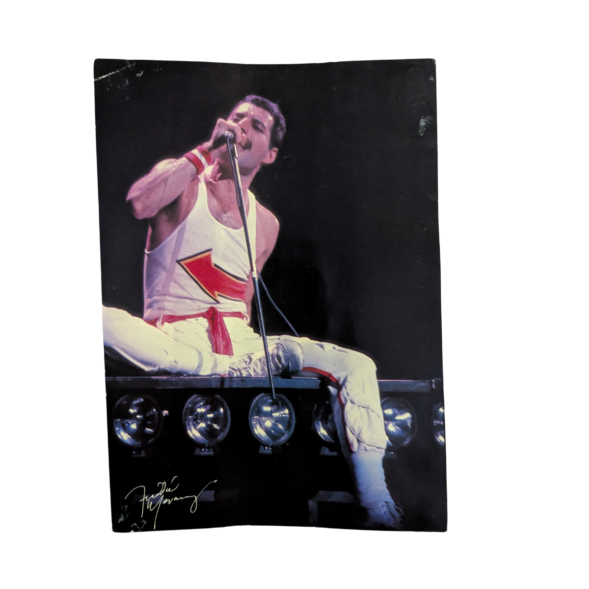 Queen - Set Of 4 Cards Full Colour with Pre-Printed Signatures