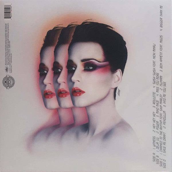 Katy Perry - Witness Red Translucent Coloured Vinyl 2LP (Used)