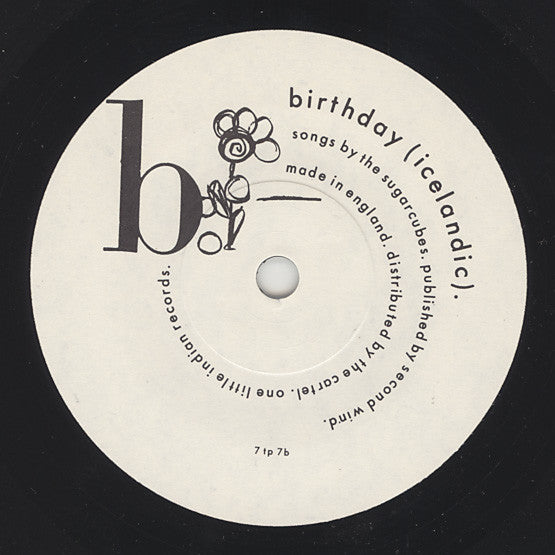 Sugarcubes - Birthday 7" Vinyl Single (Used)