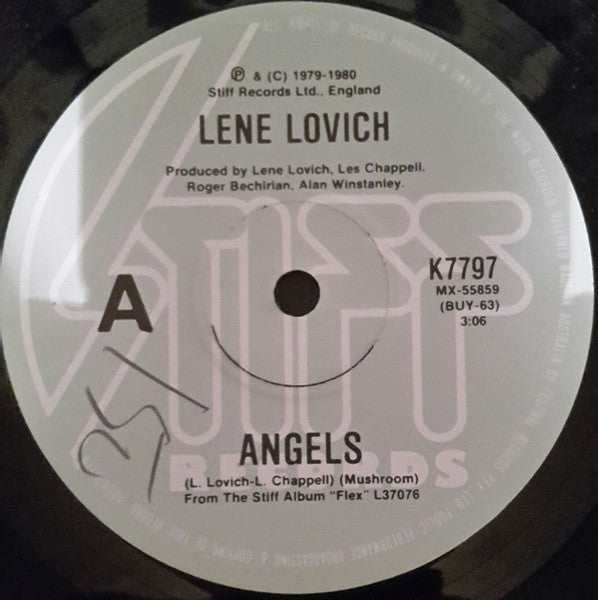 Lene Lovich - Angels 7" Vinyl Single (Used)