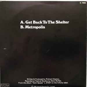 Richard Clapton - Get Back To The Shelter 7" Vinyl Single (Used)