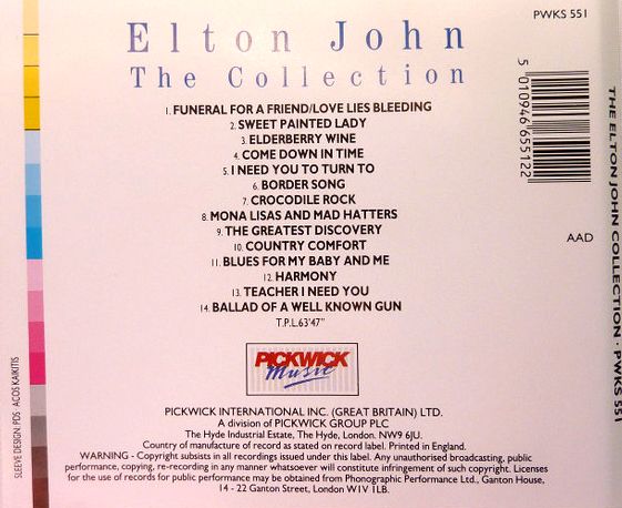 Elton John – The Collection CD