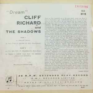 Cliff Richard - Dream 7" Vinyl EP (Used)