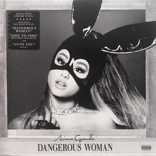 Ariana Grande - Dangerous Woman Purple & Black Swirl Coloured Vinyl 2LP (Used)