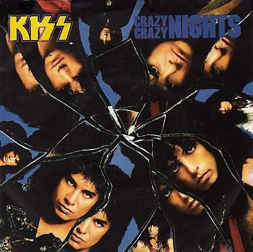 Kiss - Crazy Crazy Nights 7" Vinyl Single (Used)