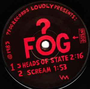 ?Fog - 7 -Inch Round Black Thing 7" Vinyl Single (Used)