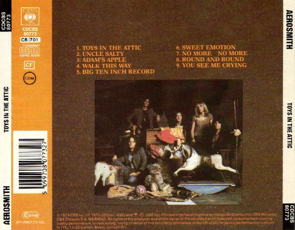 Aerosmith – Toys In The Attic CD