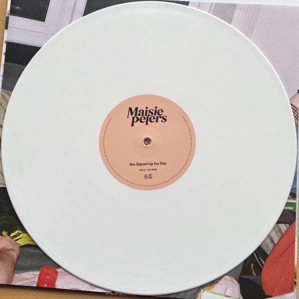 Maisie Peters – You Signed Up For This (White) Coloured Vinyl LP (Used)