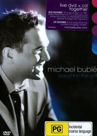 Michael Buble – Caught In The Act Live DVD/CD