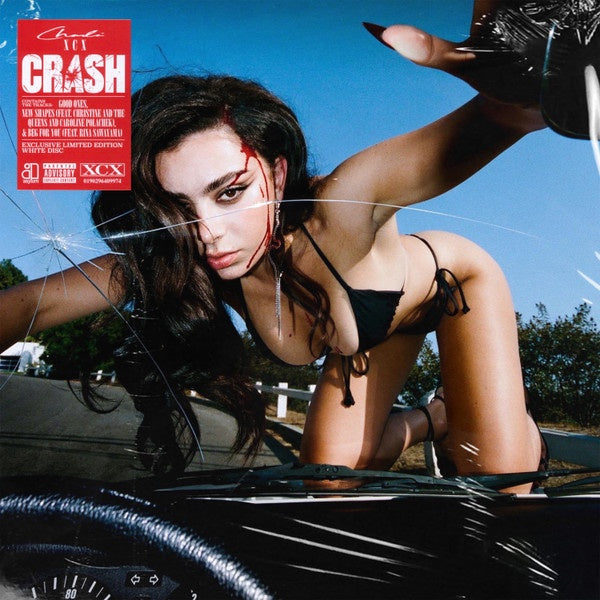 Charli XCX - Crash Limited Edition White Coloured Vinyl LP (Used)