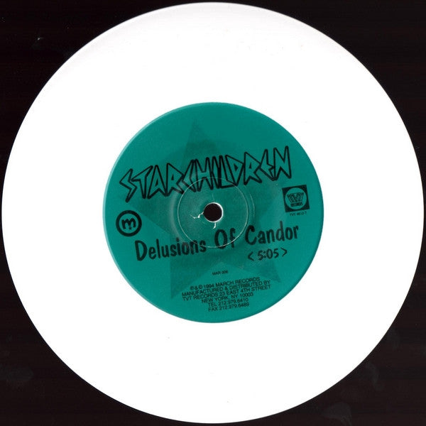 Starchildren/Catherine - Delusions Of Candor, White Coloured 7" Vinyl Single (Used)