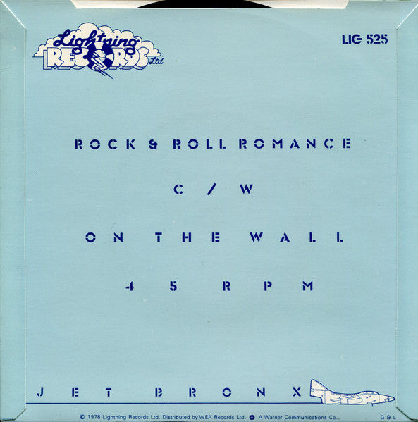Jet Bronx - Rock & Roll Romance 7" Vinyl Single (Used)