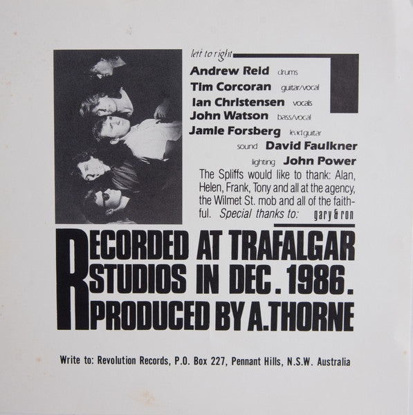 Spliffs - Merry Go Round 7" Vinyl Single (Used)