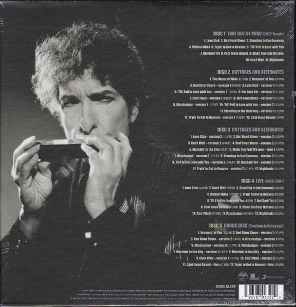 Bob Dylan - Fragments Time Out Of Mind Sessions (1996-1997): The Bootleg Series Vol. 17 5CD + Book (Used)