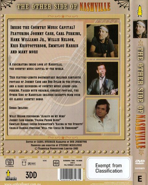 Various Artists – The Other Side Of Nashville DVD (Used)