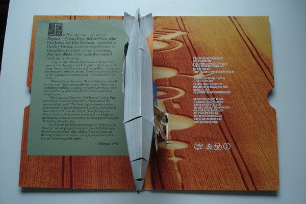 Led Zeppelin - Stairway To Heaven Promo CD & 7" Vinyl Single 20th Anniversary Pop Up Edition (Used)