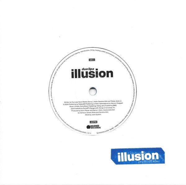 Dua Lipa - Illusion 7" Vinyl Single (Used)