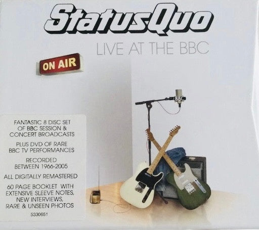 Status Quo – Live At The BBC & DVD of BBC TV Performances 8CD