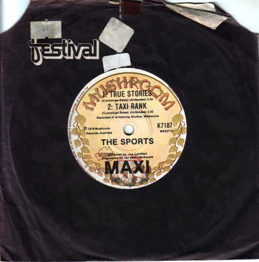 Sports - When You Walk In The Room 7" Vinyl Single (Used)