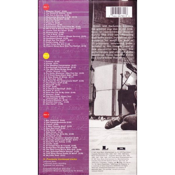Simon & Garfunkel – Old Friends 3CD Boxset (Used)