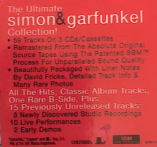 Simon & Garfunkel – Old Friends 3CD Boxset (Used)