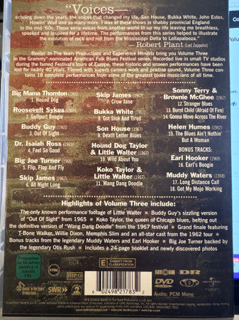 Various Artists – The American Folk Blues Festival 1962-1966 (Volume Three) DVD