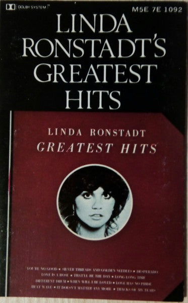 Linda Ronstadt - Greatest Hits Cassette Tape