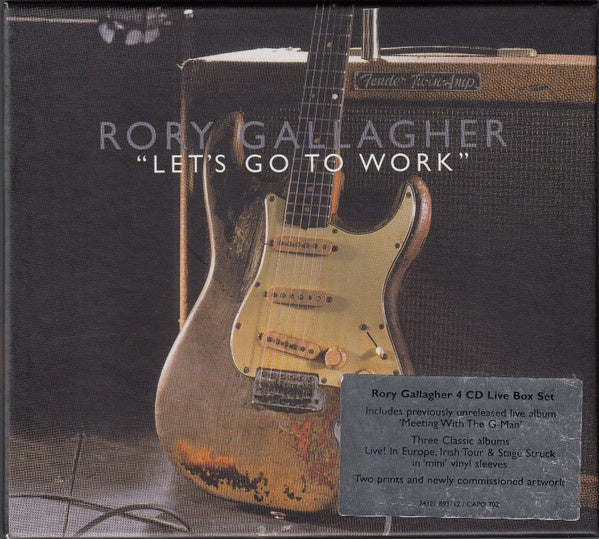 Rory Gallagher – Let's Go To Work 4CD Boxset (Used)