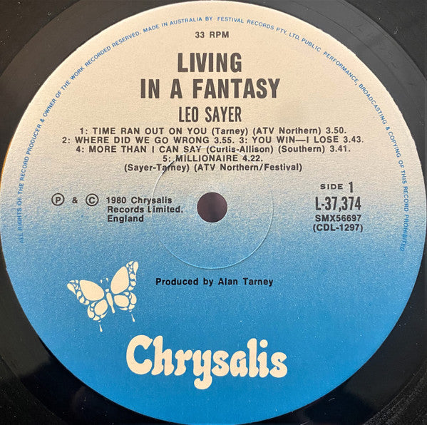 Leo Sayer - Living In A Fantasy Vinyl LP (Used)