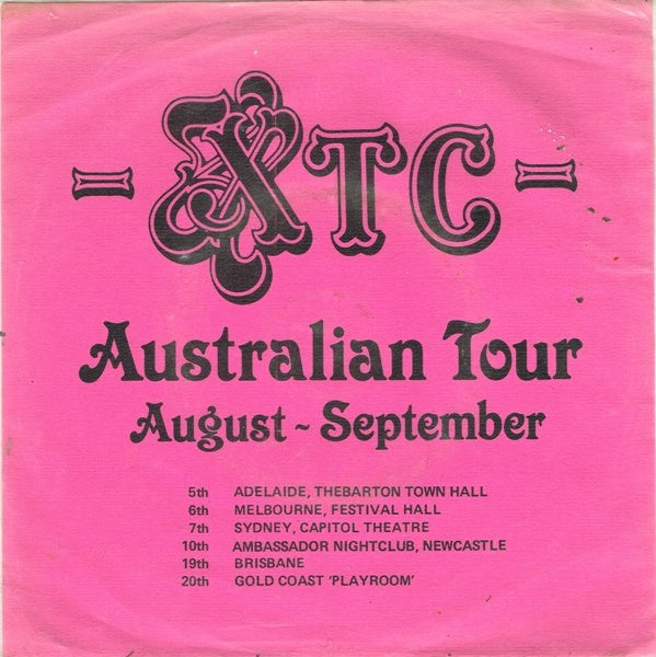 XTC - Generals & Majors 7" Vinyl Single (Used)