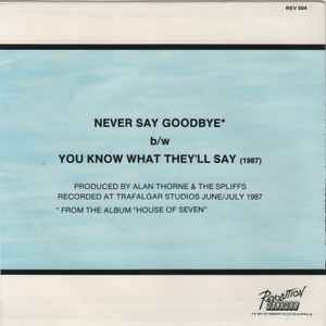 Spliffs - Never Say Gooodbye 7" Vinyl Single (Used)